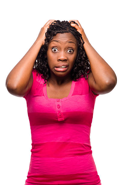 istock Stressed young woman 184946753