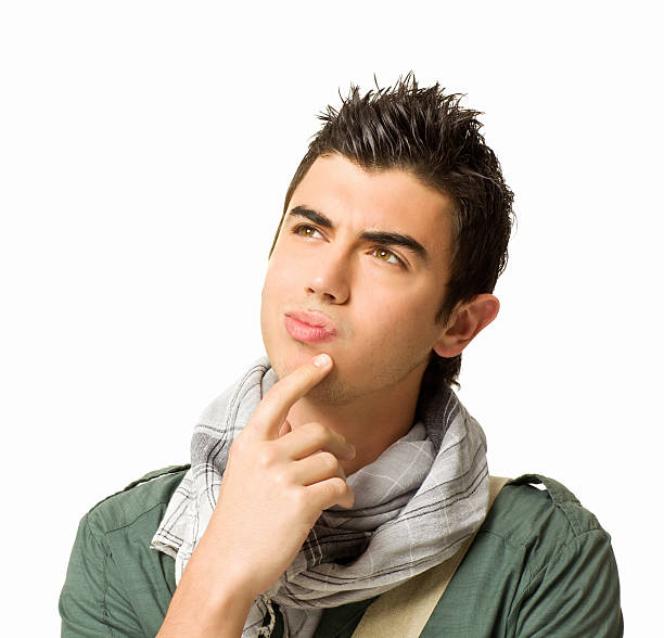 istock Teenage Boy Contemplating 184946885