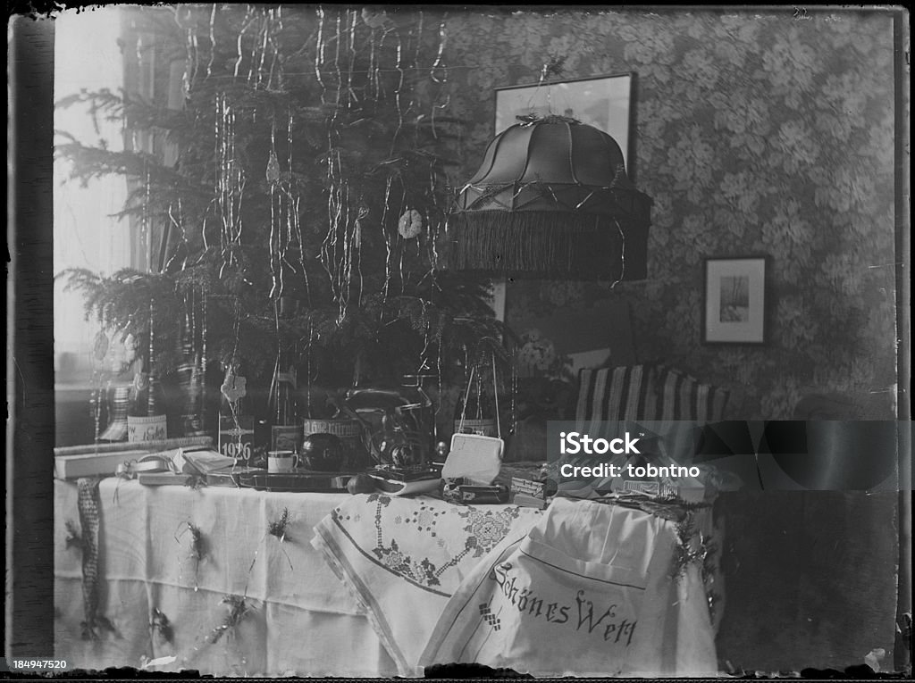 Feliz 1926. (vintage - Foto de stock de Navidad libre de derechos