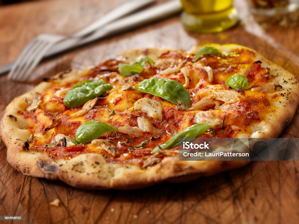 Marinara Pizza - Zbiór zdjęć royalty-free (Bar - Lokal gastronomiczny)