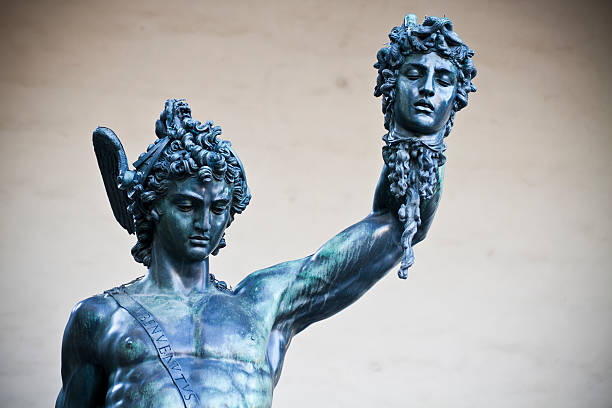 istock Medusa and Perseus by Benvenuto Cellini in Florance 184948633
