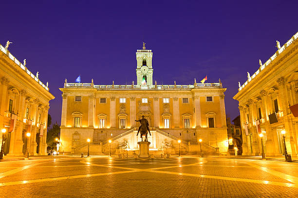 istock Rome Italy Piazza del Campidoglio 184949300