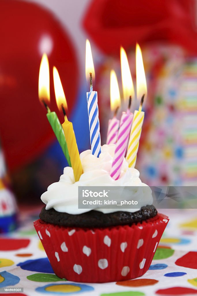 Torta di compleanno - Foto stock royalty-free di Borsa