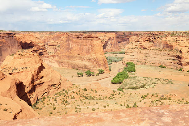 istock view of clouds on blue sky over Canyon de Chelly 184949595