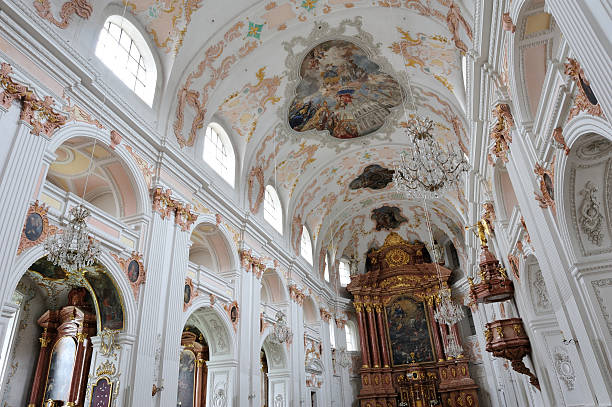 istock Jesuit Church in Luzern 184949727