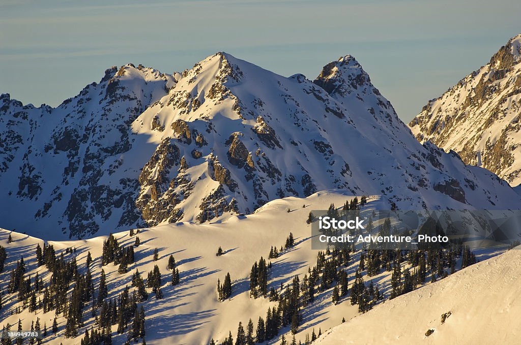 Zima, krajobraz, Góry Gore Range - Zbiór zdjęć royalty-free (Zima)