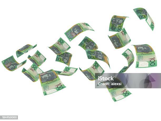 Volare Valuta Australiana - Fotografie stock e altre immagini di Banconota - Banconota, Australia, Volare