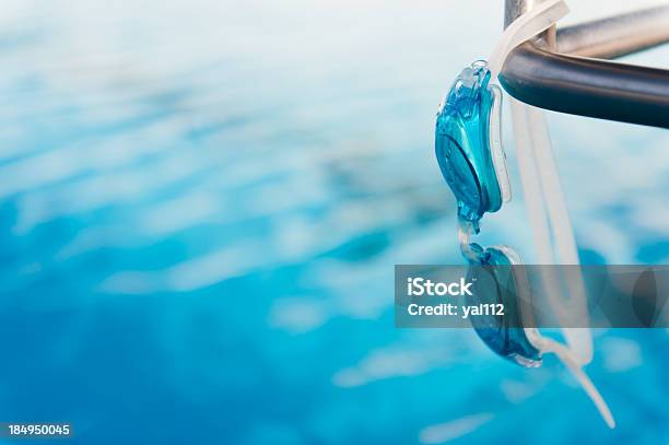 Swimming Goggles Stock Photo - Download Image Now - Activity, Blue, Equipment