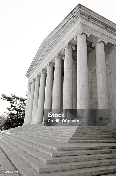 Foto de Fachada Da Frente Do Memorial De Jefferson e mais fotos de stock de Antiguidade - Antiguidade, Apoiado, Apoio