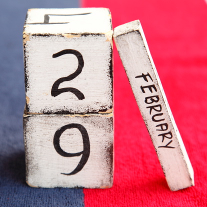 2012 is a leap year, with an extra day on February 29.