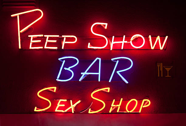 Sex Shop stock photo