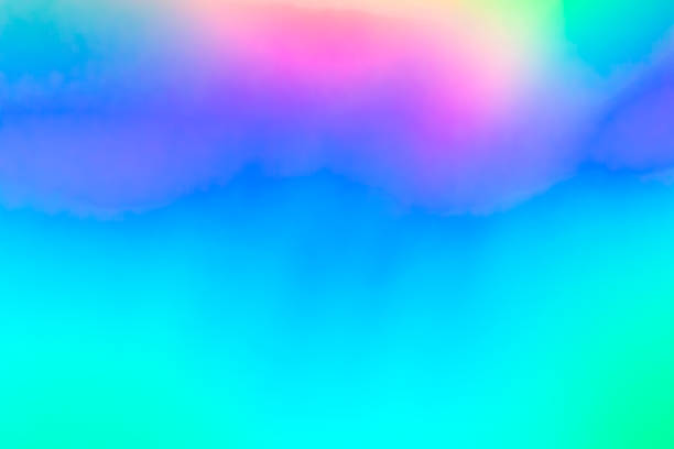 istock Abstract blur holographic rainbow foil iridescent background 1849507798