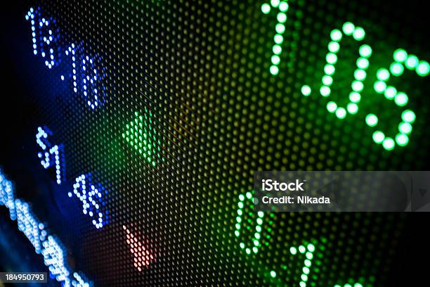 Stock Market Data Stockfoto und mehr Bilder von Auslage - Auslage, Bank, Bankgeschäft