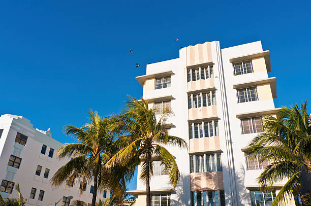 istock Art Deco hotels Miami Beach Florida 184951265