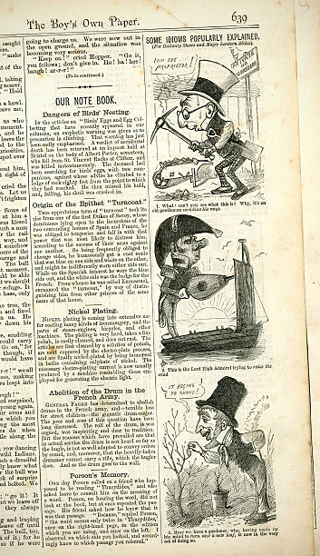 istock Notes and idioms from 'The Boy's Own Paper', 1880 184951525