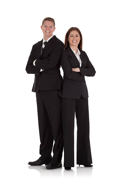 istock Confident business couple 184952086