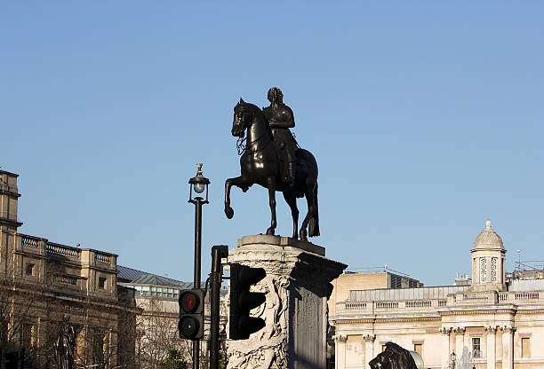 istock Charles I statue in London, England 184952883