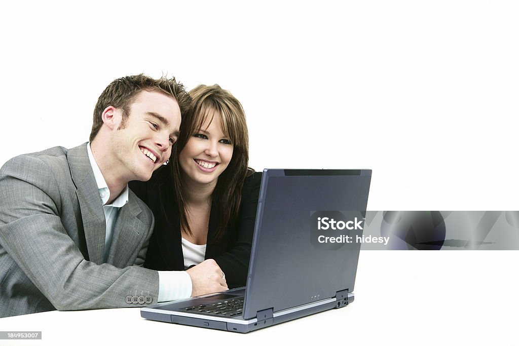 Online-Together - Lizenzfrei Berufliche Partnerschaft Stock-Foto