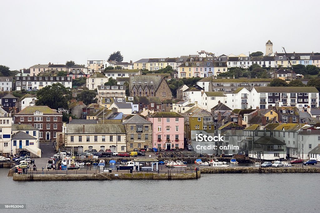 Falmouth Wasser und die docks - Lizenzfrei Falmouth Stock-Foto