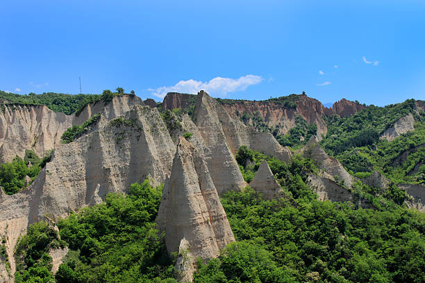 Earth formations "Earth pyramids near Melnik, Bulgaria More similar images:" blagoevgrad province photos stock pictures, royalty-free photos & images