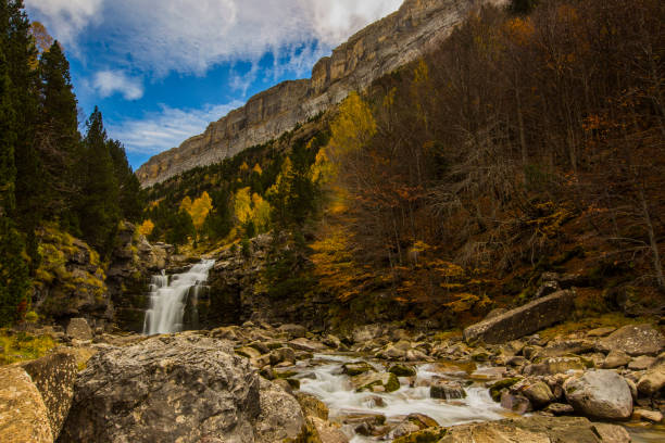 istock Autumn scene in Ordesa and Monte Perdido National Park, Spain 1849531439