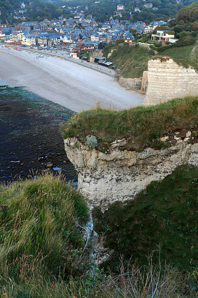 istock panoramic view on the cliffs at Etretat in Normandy 184953918