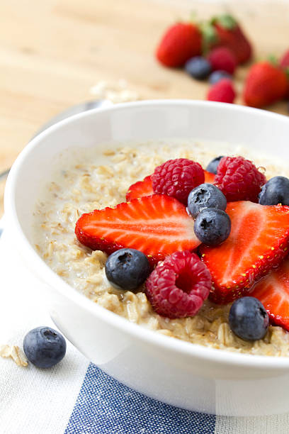 istock A healthy porridge with fresh berries 184953965