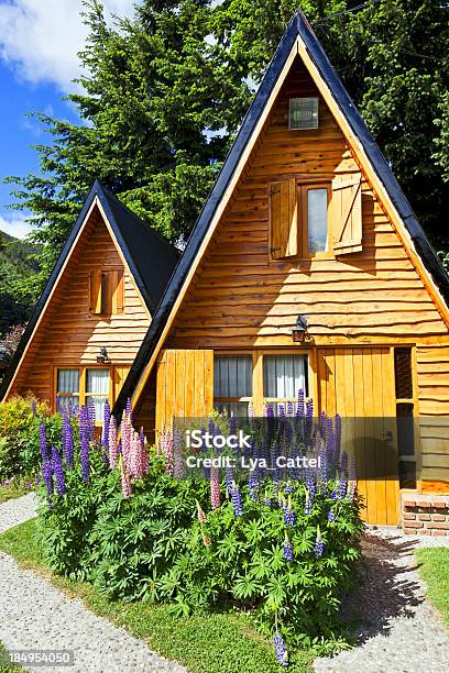 Casas De Madera Foto de stock y más banco de imágenes de Argentina - Argentina, Casa, Aire libre