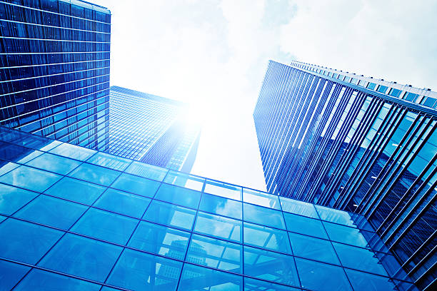 istock Financial District Glass Skyscraper, London 184954208