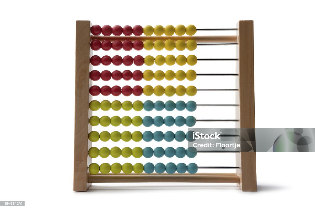Brinquedos: Abacus de madeira - Foto de stock de Brinquedo royalty-free