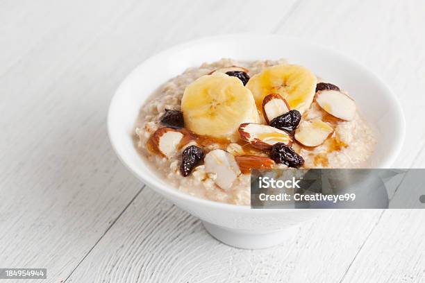Healthy Breakfast Stock Photo - Download Image Now - Cereal Plant, Oatmeal, Honey
