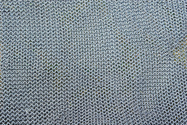 Chain mail armor background. A hand made chain mail top. Made by real vikings. chain mail stock pictures, royalty-free photos & images