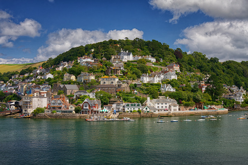 Kingswear from Dartmouth South Devon England UK