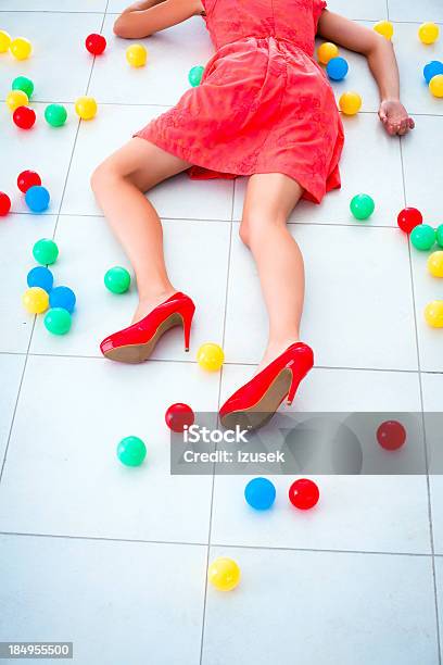 Dangerous Toys Stock Photo - Download Image Now - High Angle View, Falling, Flooring