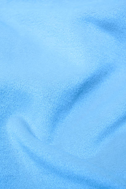 blu coperta in flanella - blue wool foto e immagini stock