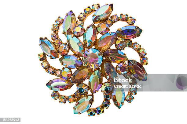 Vintage Brooch Stock Photo - Download Image Now - 1940-1949, 1950-1959, Beauty