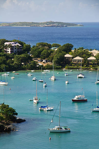 istock Sailboats on Cruz Bay 184956488