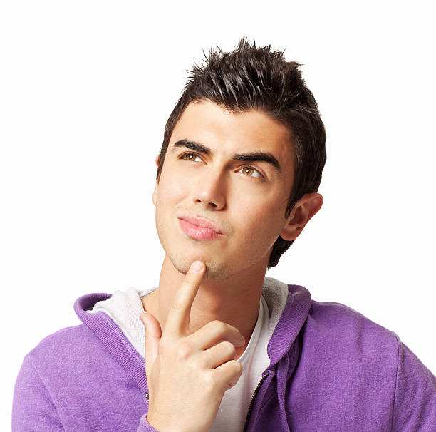 Teenage Boy in Thought