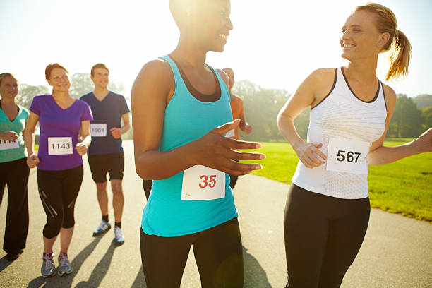 istock Burning calories as they chat! 184956753