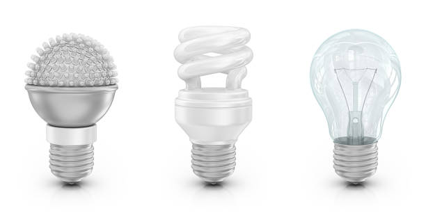 lightbulbs - light bulb led evolution development 뉴스 사진 이미지