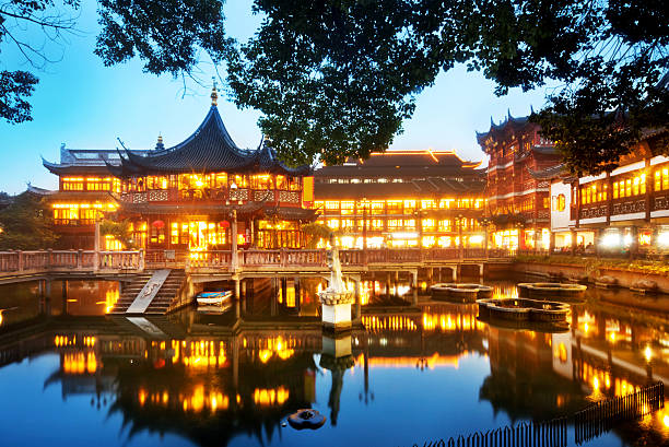 istock Tea House in Shanghai 184957216