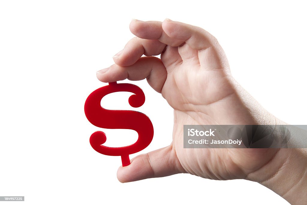 Sinal de dólar - Royalty-free Conceito Foto de stock