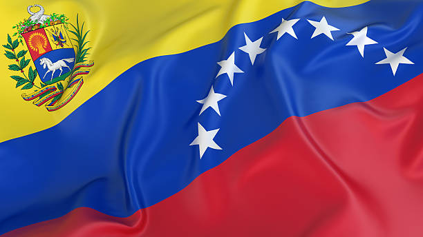 bandeira da venezuela - venezuelan flag imagens e fotografias de stock