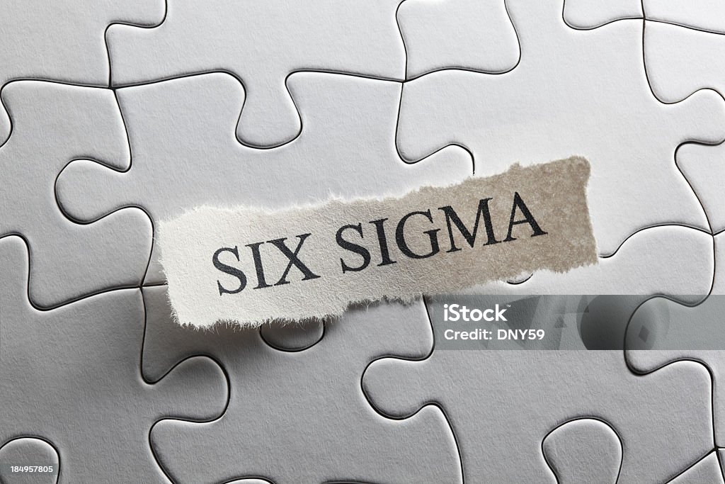 Six Sigma - Lizenzfrei Six Sigma Stock-Foto