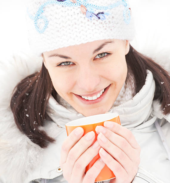 istock Woman with cup of tea 184958242