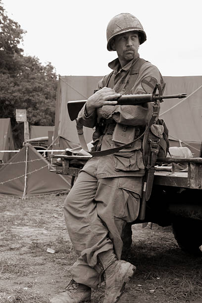 istock Vietnam Soldier. 184958248