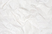 Crumpled Gray Paper Background