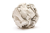 Gray Paper Ball