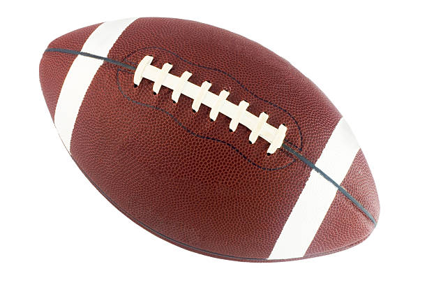 Rugby ball stock photo