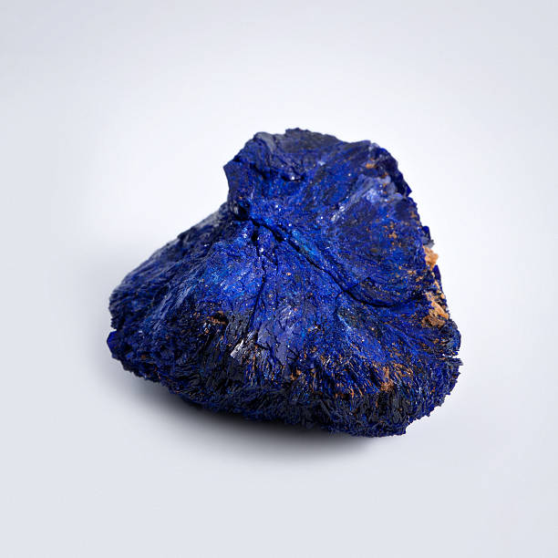 Azurite mineral stock photo